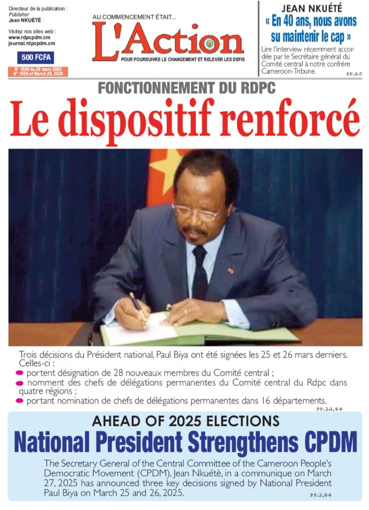 L'Action 1506 - Site Web Officiel du Journal L'Action