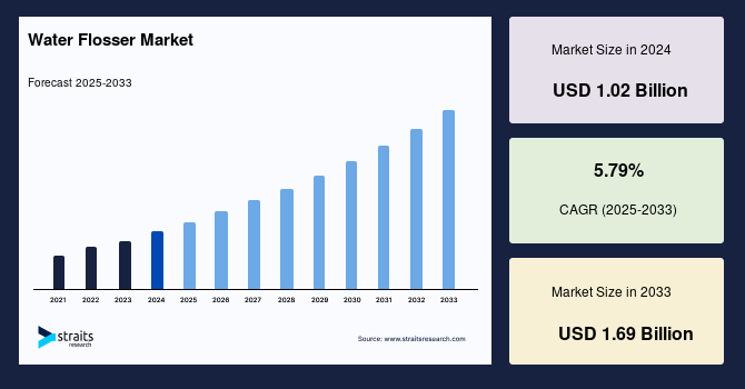 Water Flosser Market Growth, Demand, Forecast to 2033