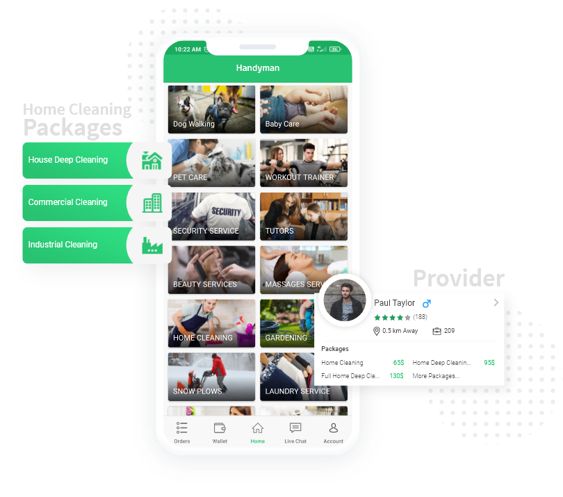 Build On-demand Handyman App Like Uber - Applionsoft