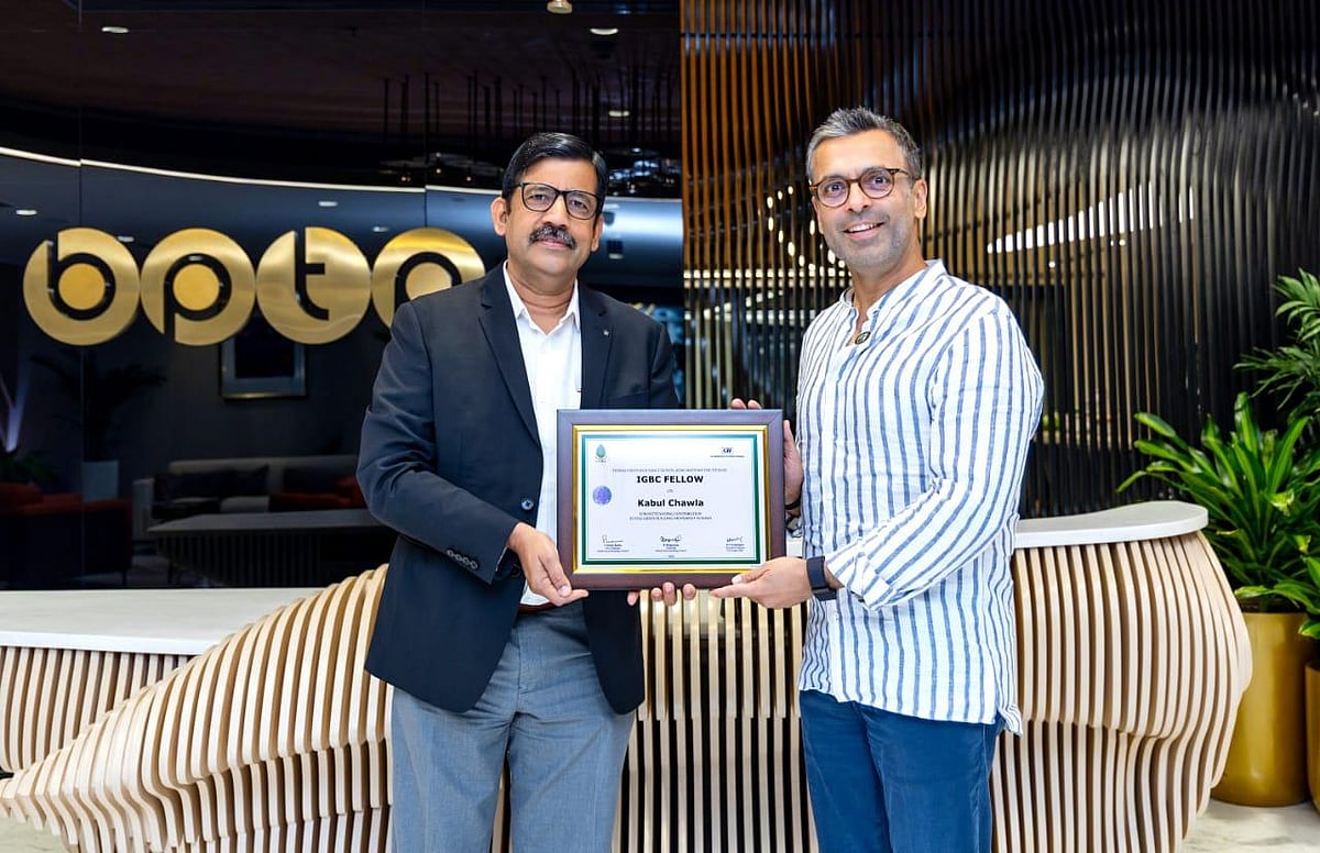 PTP Chairman & Managing Director Mr. Kabul Chawla Receives IGBC Fellow Award For Sustainable Contributions | Outlook India