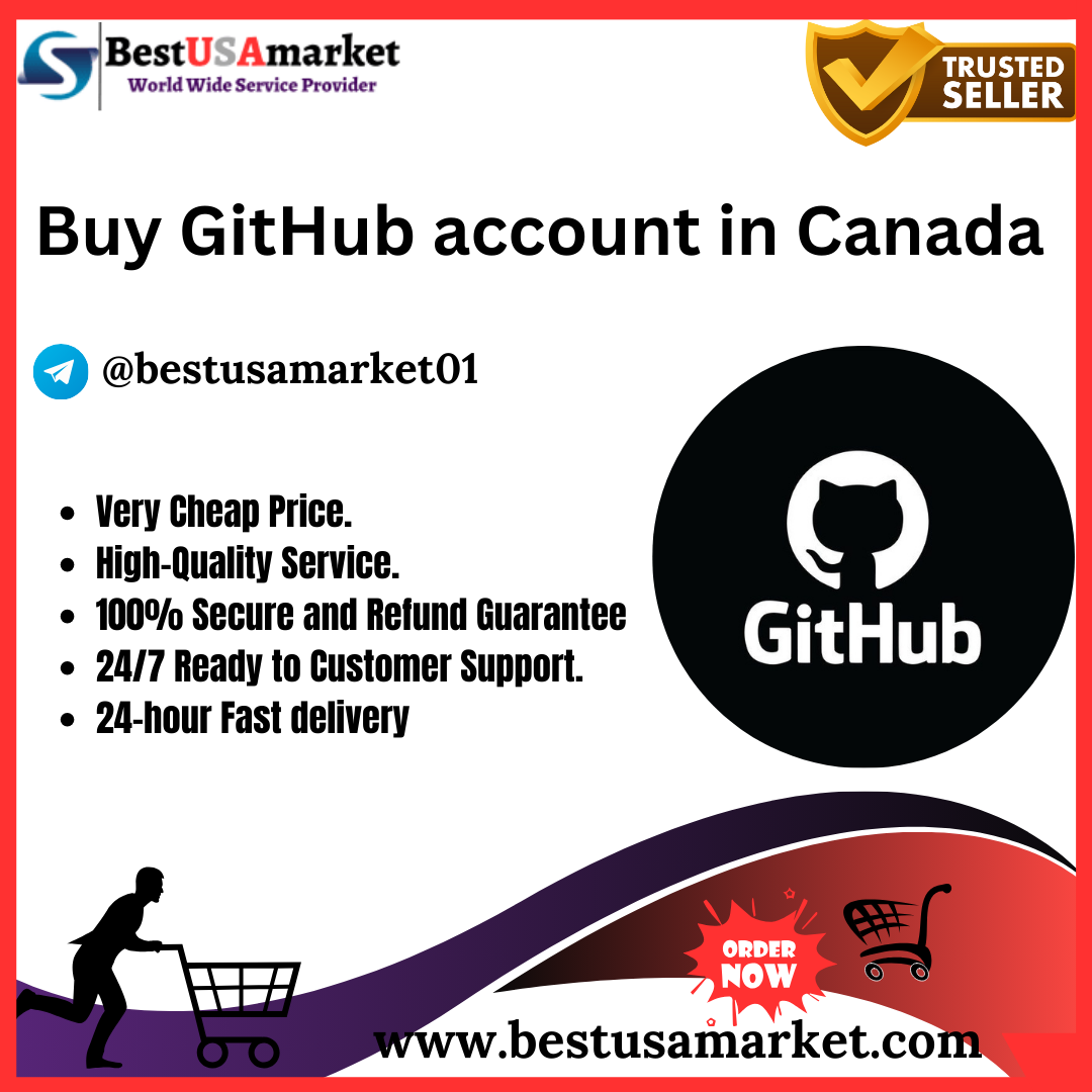 Buy GitHub account in Canada - Developers Active (Real)