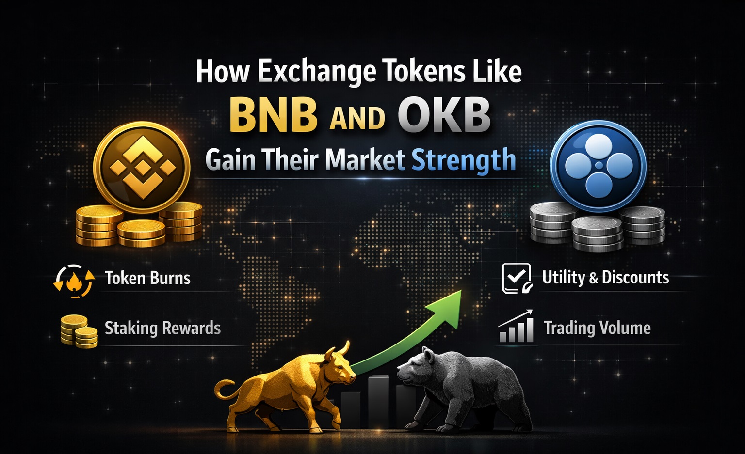 How Exchange Tokens Like BNB and OKB Gain Value