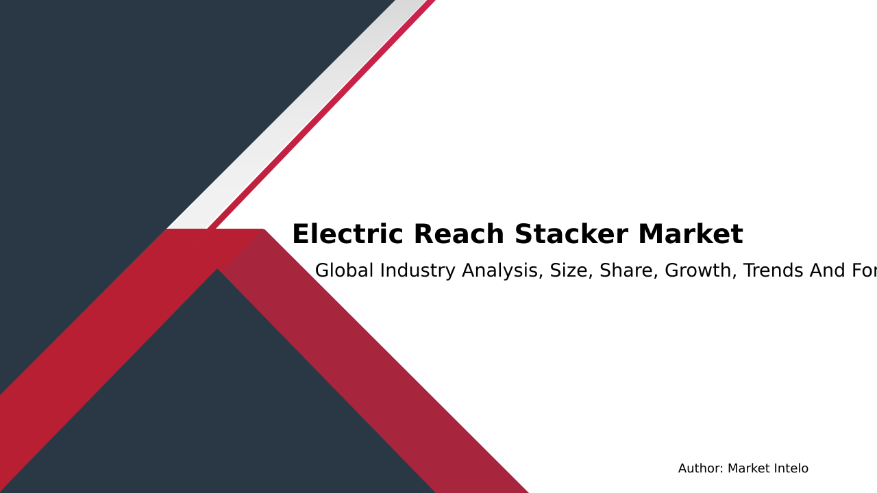Electric Reach Stacker Market Research Report 2033