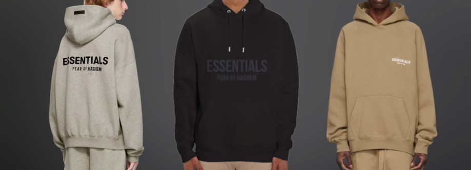 Black Essentials Hoodie Cover Image