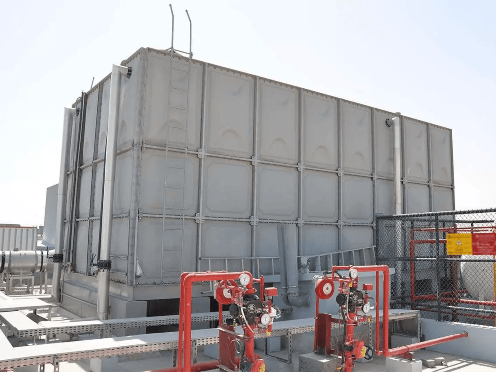 FRP Water Cistern for High-Rise Buildings - FTC Tanks