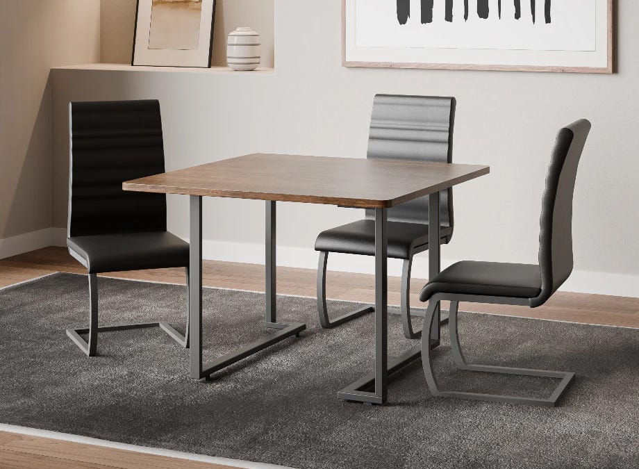 Modern kitchen table and chairs styles loved in Arlington Heights, Illinois