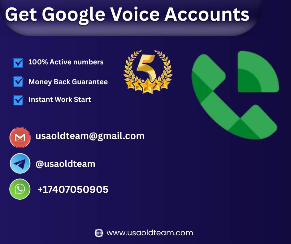 Get Google Voice Accounts - High-Quality Accounts