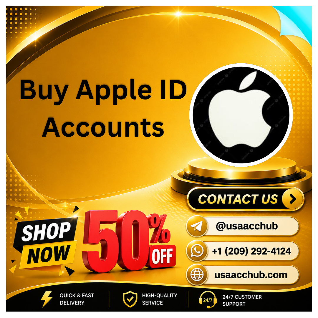 Buy Apple ID Accounts 100% Fast Delivery & Full Access