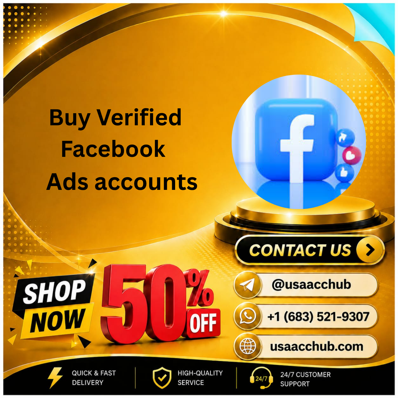 Buy Verified Facebook Ads accounts -100% Fast Delivery