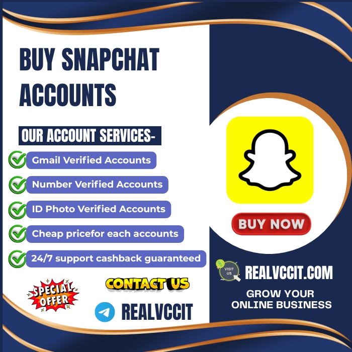 Buy Snapchat Accounts | 100% Safe Premium Snapchat Profile