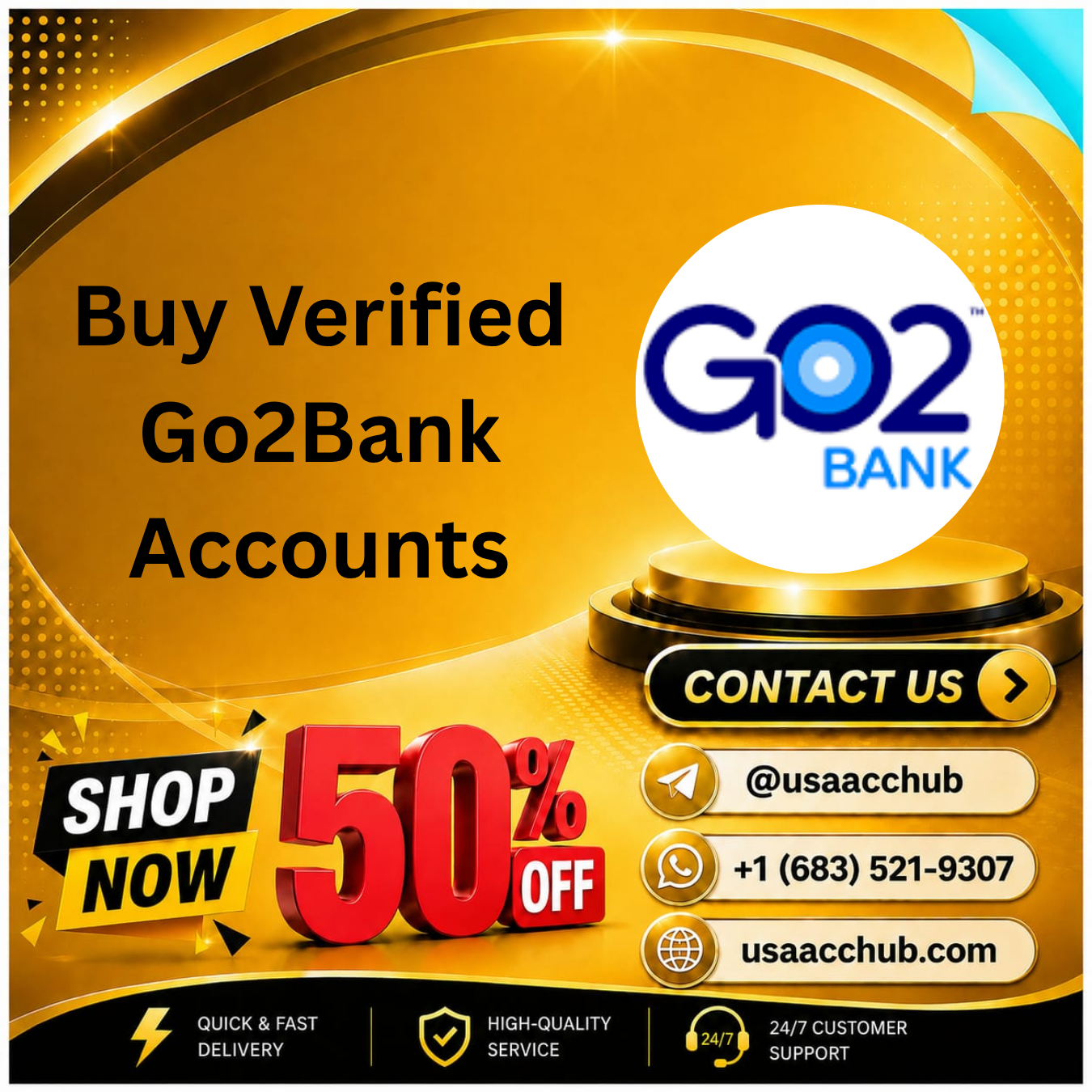Buy Verified Go2Bank Accounts -Trusted 100% Service.
