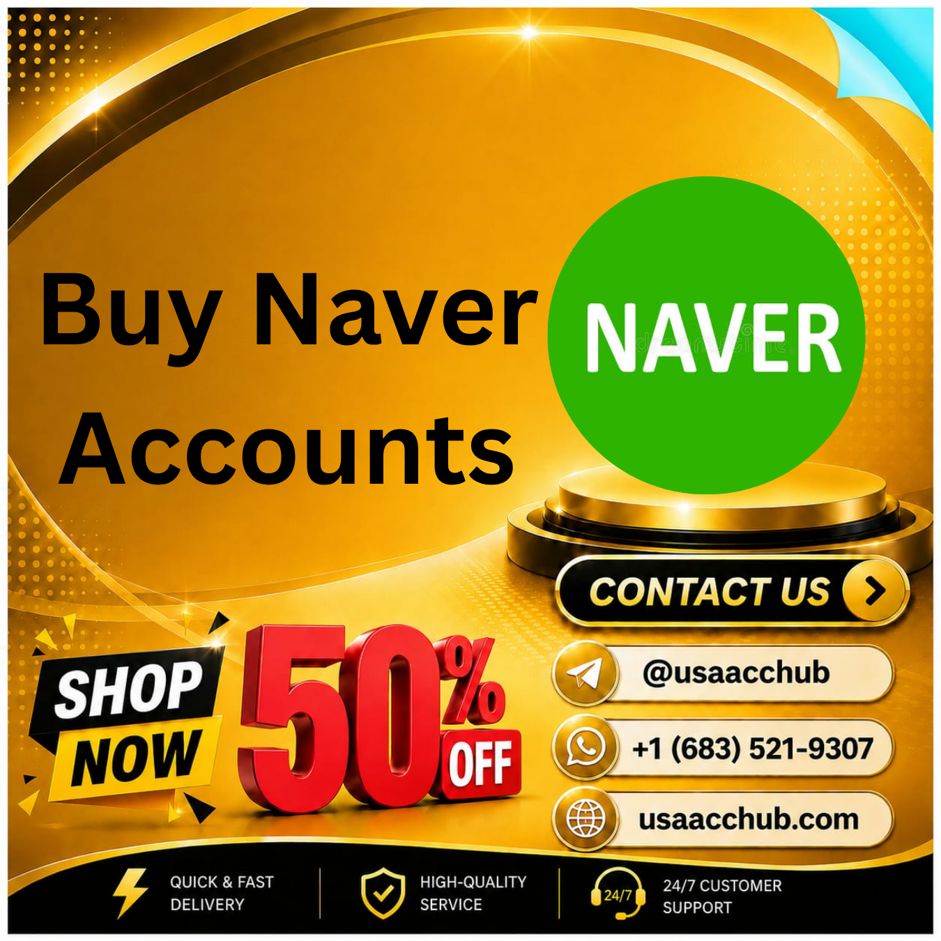 Buy Naver Accounts-Premium & Quick Delivery Service