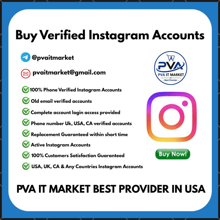 Buy Instagram Account - 100 % Safe & Active Accounts