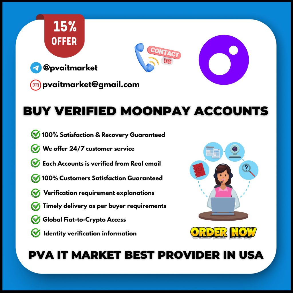 Buy Verified MoonPay Accounts – Secure Crypto Payment Access