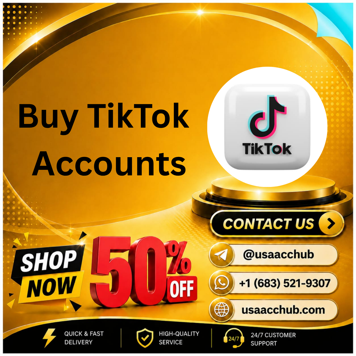 Buy TikTok Accounts-Premium Quality Instant Growth