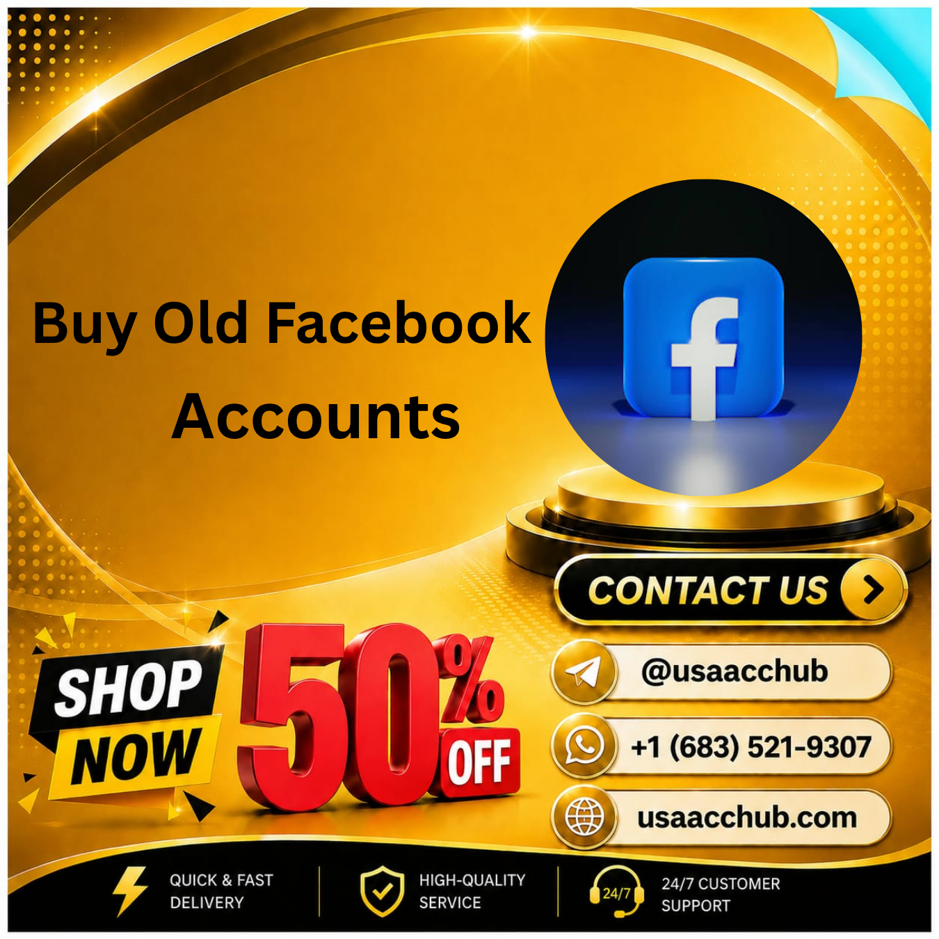 Buy Old Facebook Accounts 100% Safe & Secure Service