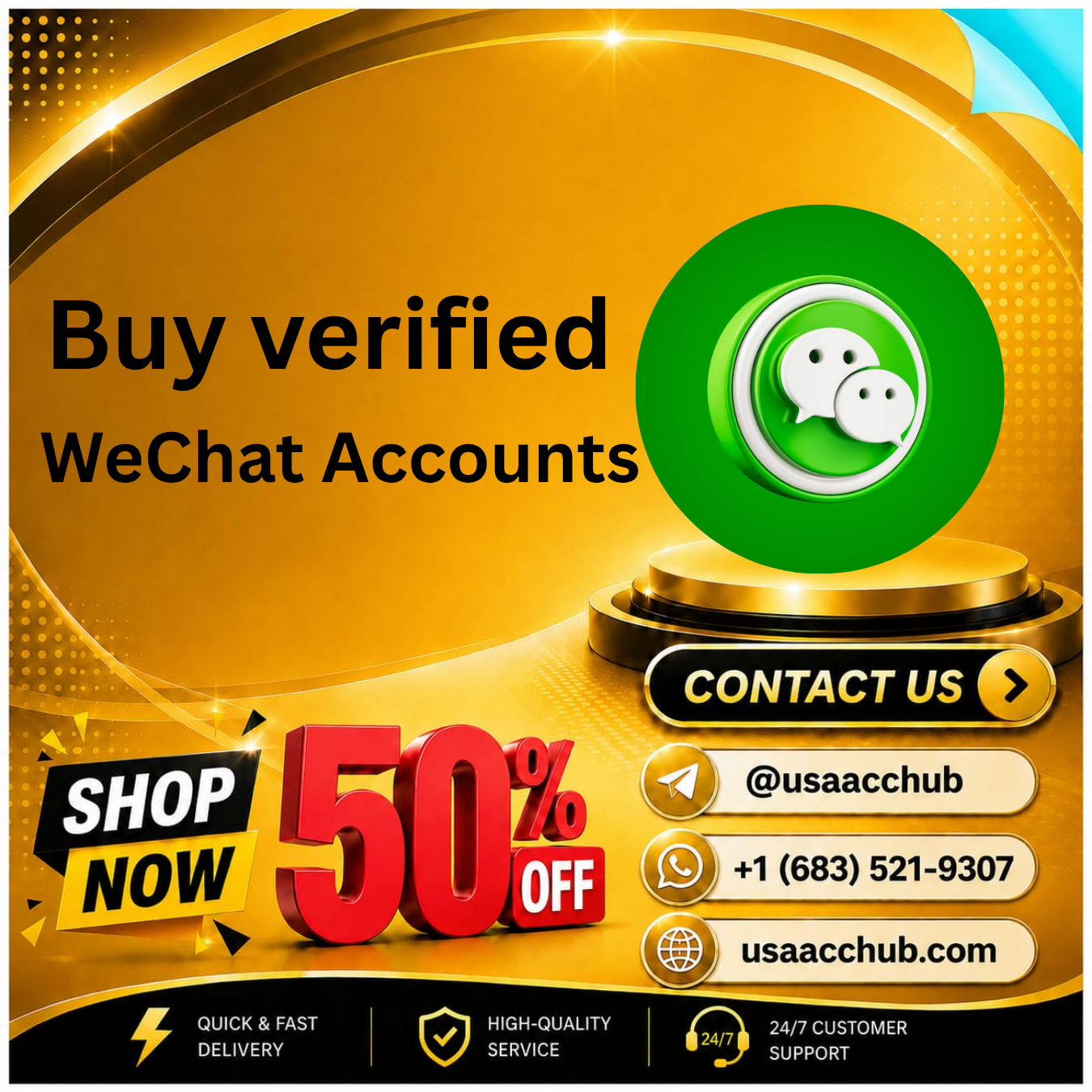 Buy verified WeChat Accounts -100% Verified & Trusted Sites