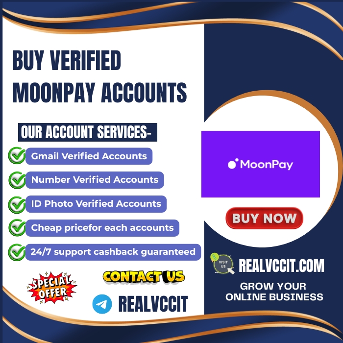 Buy Verified MoonPay Accounts | 100% Secure & Ready to Use