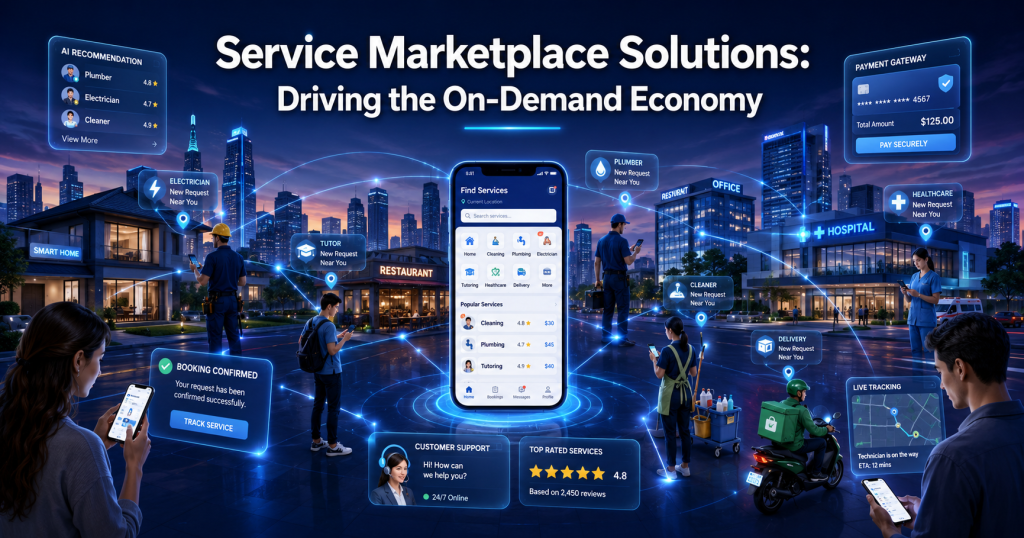 Service Marketplace Solutions: Driving the On-Demand Economy