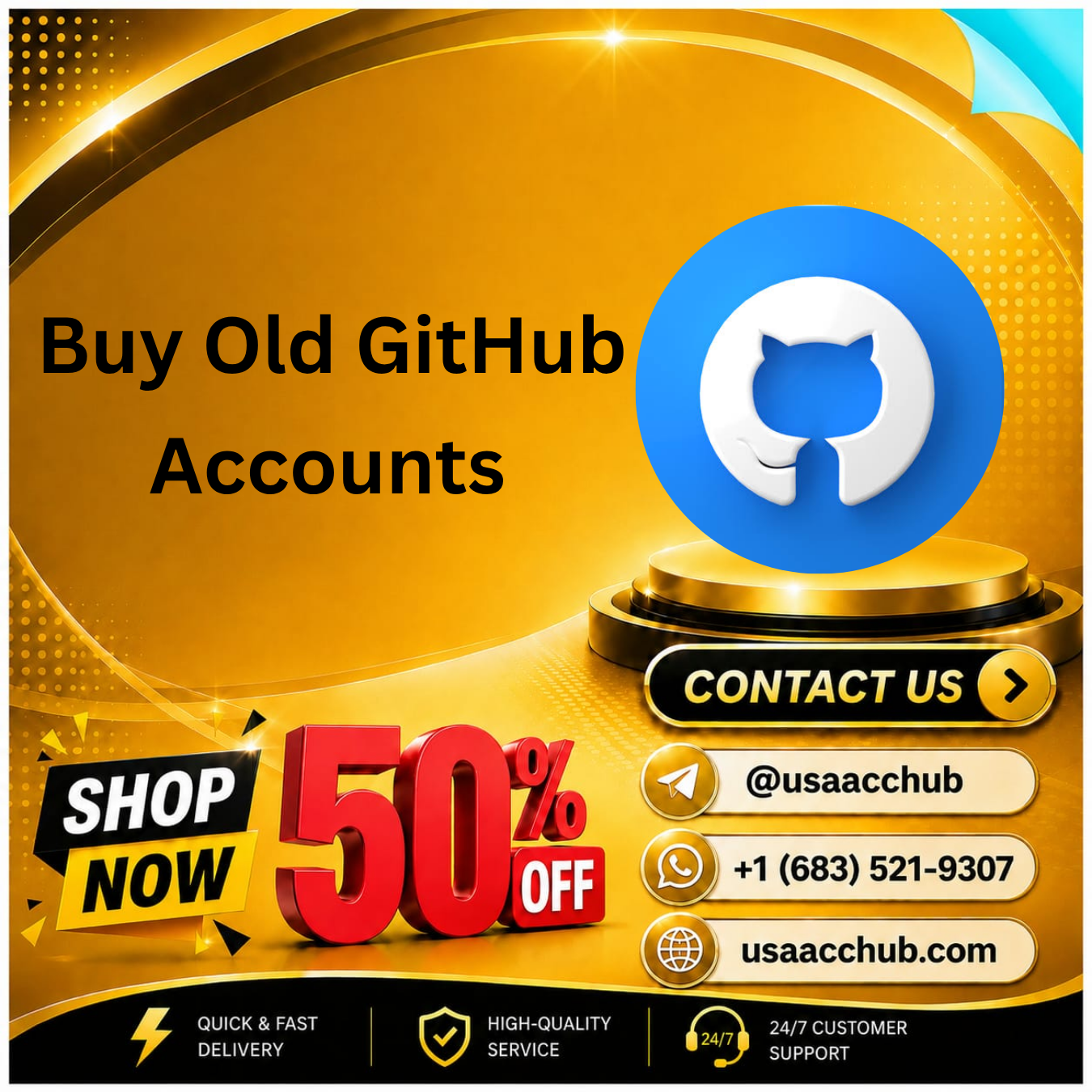 Buy Old GitHub Accounts - 100% Safe (Old & New) Available