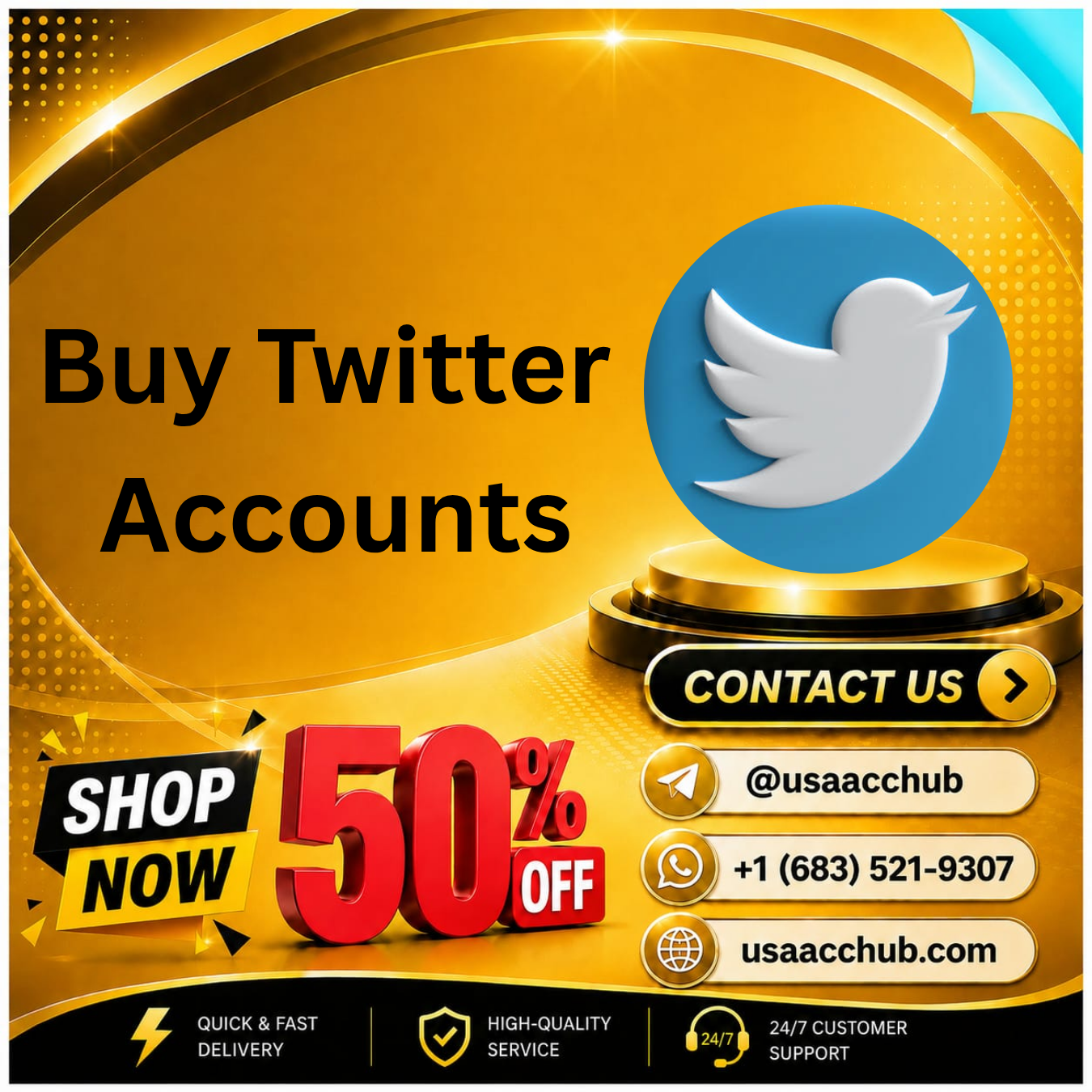 Buy Twitter Accounts-Fast Delivery & Trusted Service