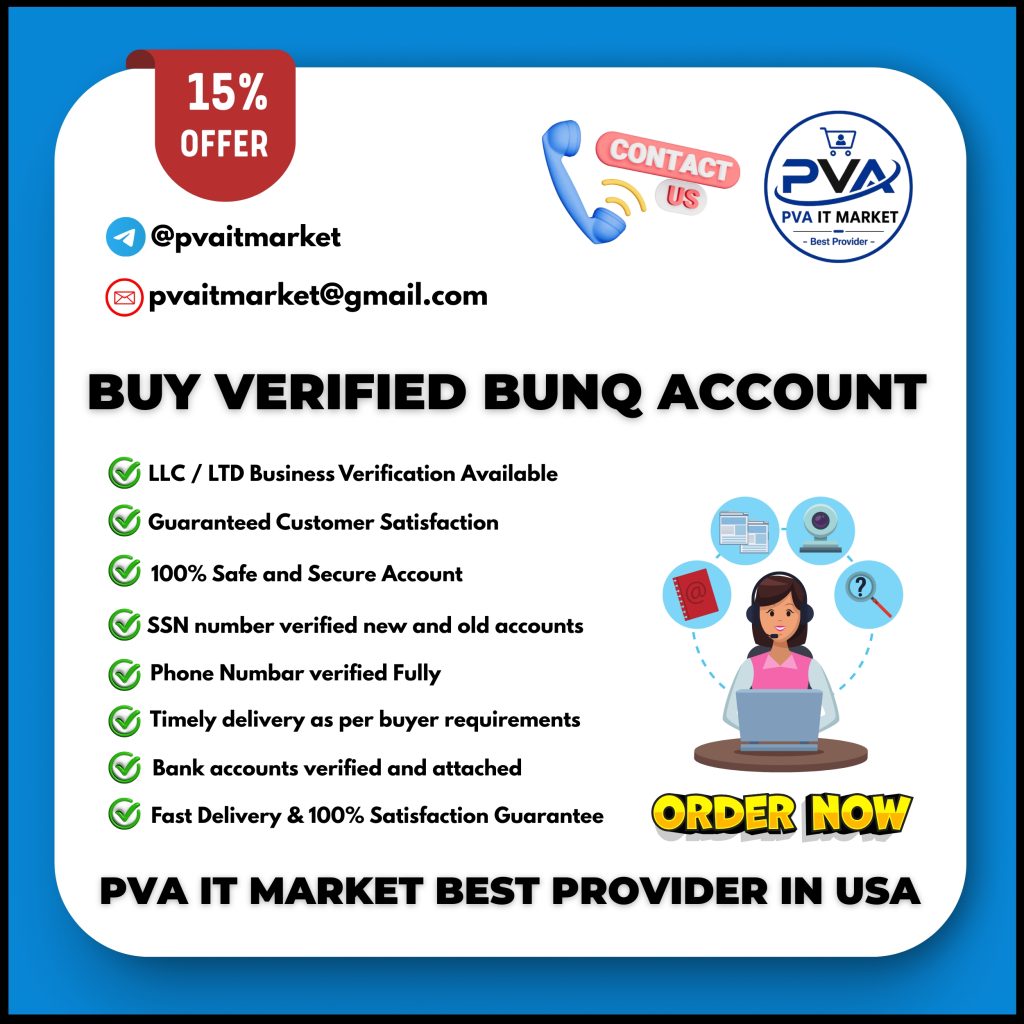 Buy Verified Bunq Accounts – 100 % Secure Digital Banking Solutions