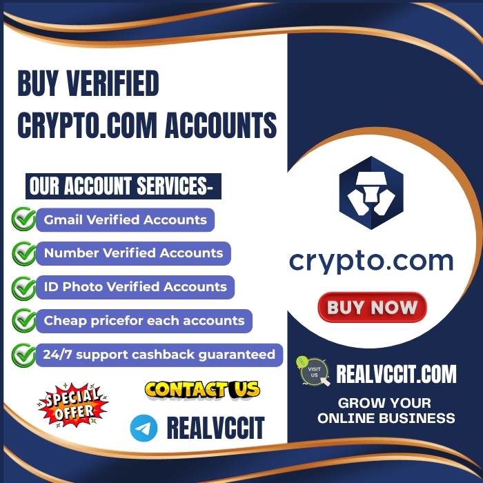 Top 07 Site To Buy Verified Crypto.com Accounts 100% KYC AR