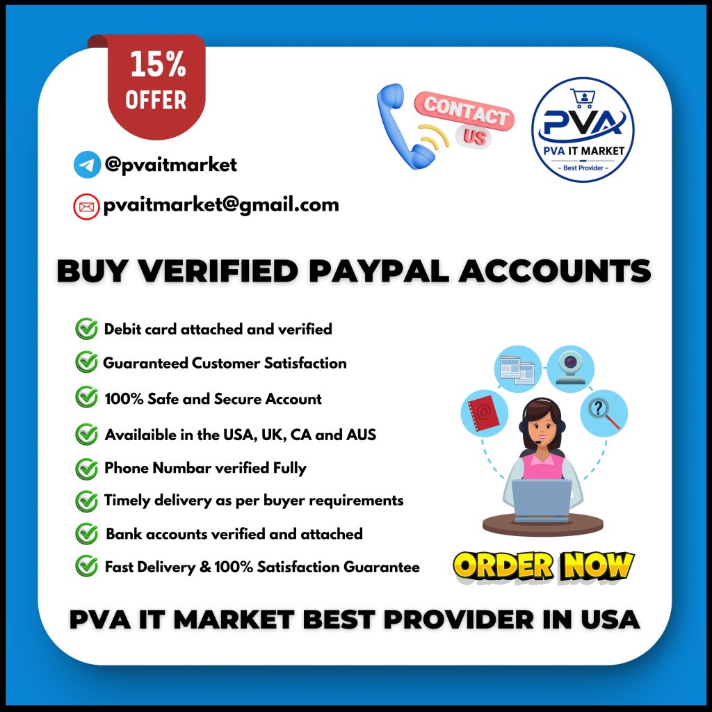 Buy Verified Paypal Accounts - 100% Safe Personal & Business Trested