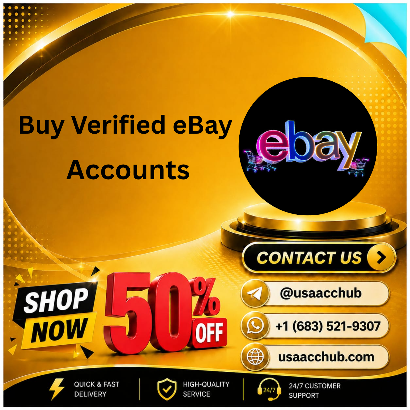 Buy Verified eBay Accounts- Fast & Secure Delivery