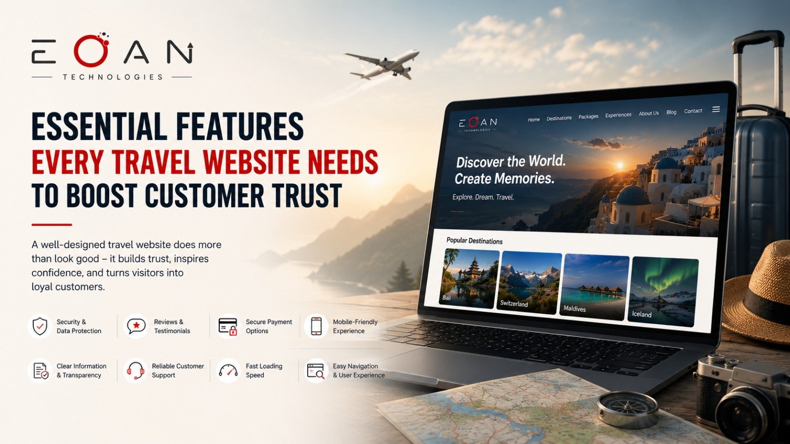 Travel Website Design Company Gurgaon | Trust Guide
