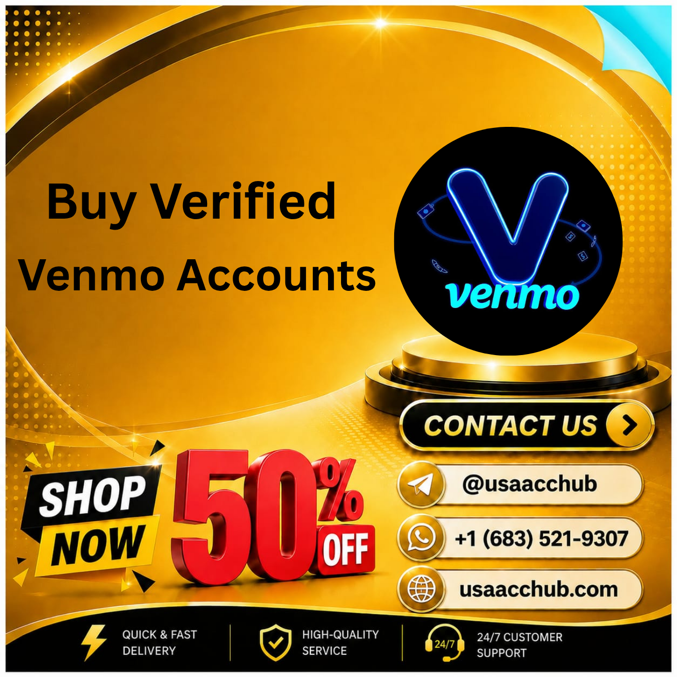 Buy Verified Venmo Accounts-Fast & 100% Secure Delivery