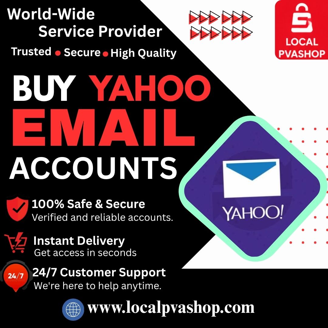 Buy Yahoo Email Accounts - 100% Secure & Ready-to-Use
