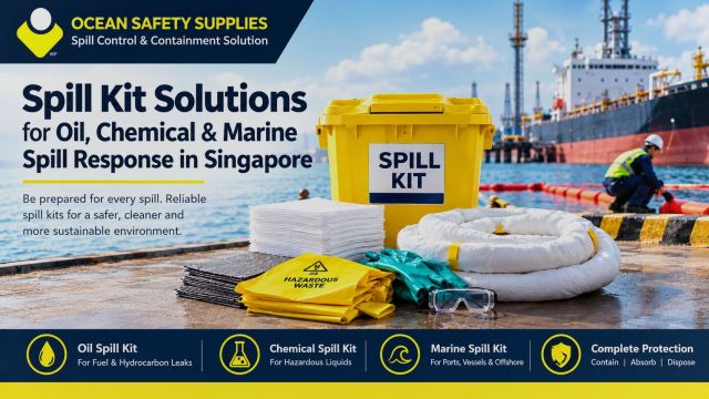 Spill Kit Solutions for Oil, Chemical & Marine Spill Response in Singapore