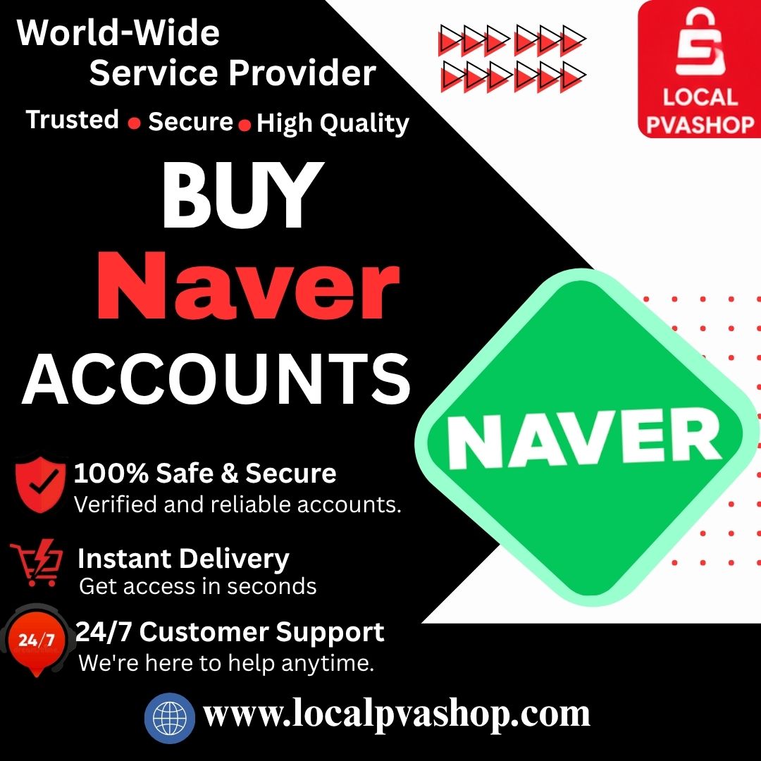 Buy Naver Accounts - 100% Verified PVA | Fast Delivery