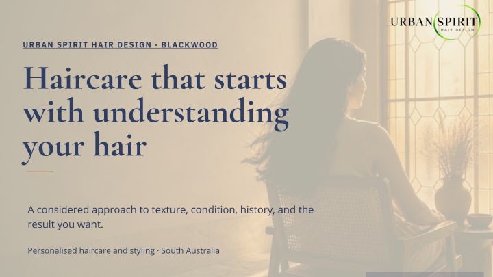 Urban Spirit Hair | Expert Hairdresser in Blackwood & Personalised Haircare
