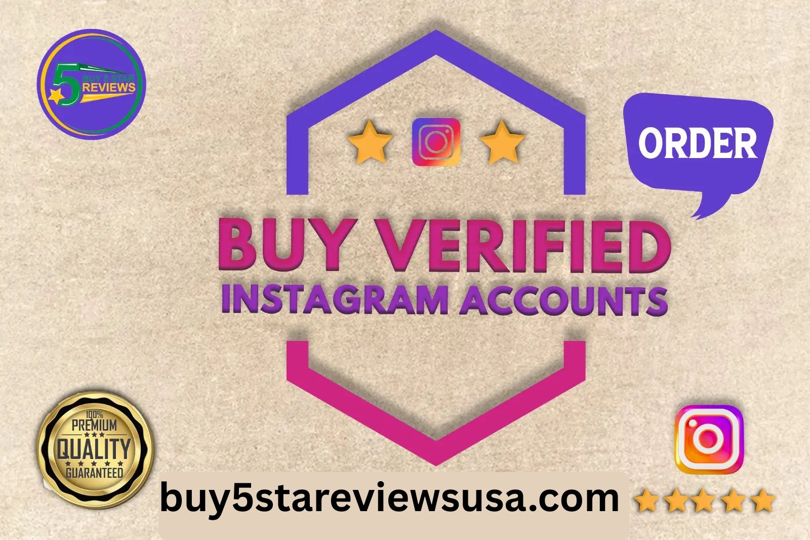 Buy Verified Instagram Accounts - Legit | Real Accounts 5 Star Positive