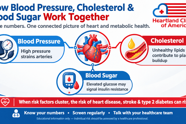 How Blood Pressure, Cholesterol, and Blood Sugar Together Indicate Cardiometabolic Risk?